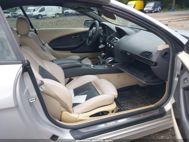 2005 Bmw 645ci მანქანა იყიდება აუქციონზე, vin: WBAEK73465B326885, აუქციონის ნომერი: 46048885