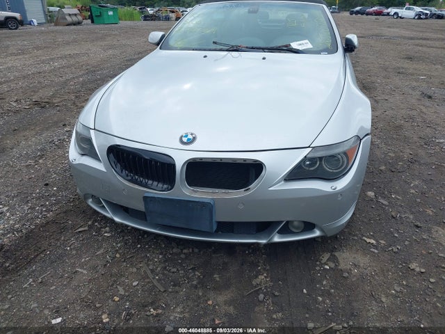 2005 Bmw 645ci მანქანა იყიდება აუქციონზე, vin: WBAEK73465B326885, აუქციონის ნომერი: 46048885