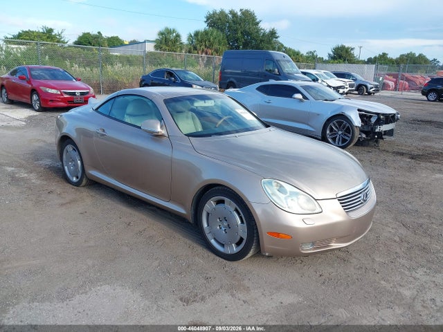 Продаж на аукціоні авто 2002 Lexus Sc 430, vin: JTHFN48Y720014962, номер лоту: 46048907