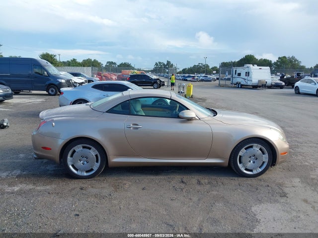 Продаж на аукціоні авто 2002 Lexus Sc 430, vin: JTHFN48Y720014962, номер лоту: 46048907