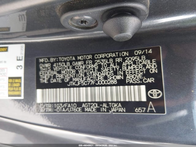 Scion TC 2015 JTKJF5C77FJ000288 Image 9