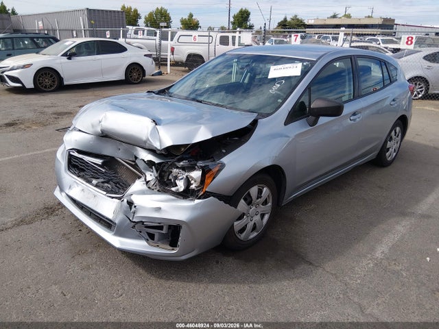 2017 Subaru Impreza 2.0i მანქანა იყიდება აუქციონზე, vin: 4S3GTAA65H3739471, აუქციონის ნომერი: 46048924