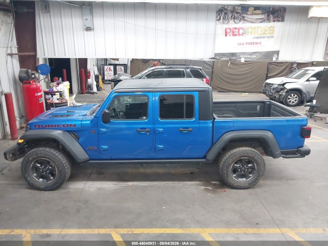 2022 Jeep Gladiator Rubicon 4x4 მანქანა იყიდება აუქციონზე, vin: 1C6JJTBG0NL135621, აუქციონის ნომერი: 46048931