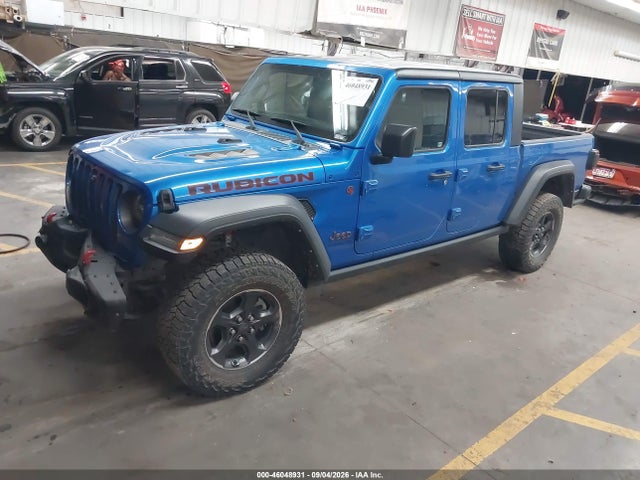 2022 Jeep Gladiator Rubicon 4x4 მანქანა იყიდება აუქციონზე, vin: 1C6JJTBG0NL135621, აუქციონის ნომერი: 46048931