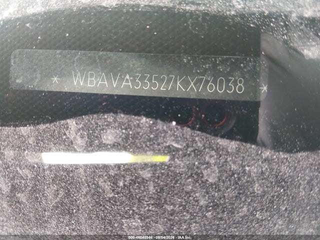 Aukcja sprzedaży 2007 Bmw 328i, vin: WBAVA33527KX76038, numer aukcji: 46048946