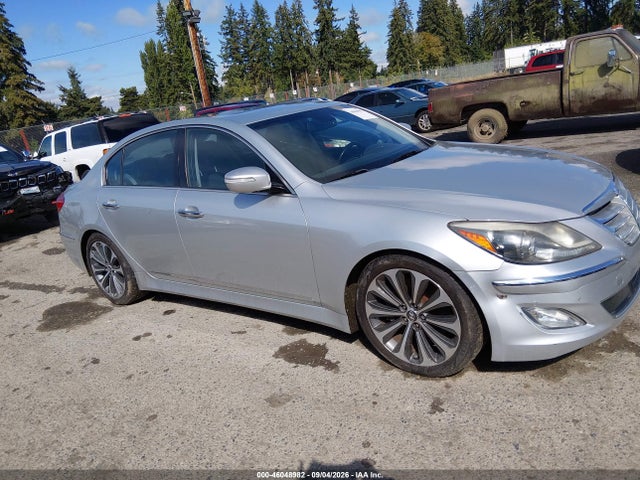 2013 Hyundai Genesis 5.0 R-spec მანქანა იყიდება აუქციონზე, vin: KMHGC4DH1DU225339, აუქციონის ნომერი: 46048982