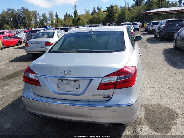 2013 Hyundai Genesis 5.0 R-spec მანქანა იყიდება აუქციონზე, vin: KMHGC4DH1DU225339, აუქციონის ნომერი: 46048982