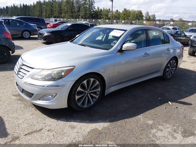 2013 Hyundai Genesis 5.0 R-spec მანქანა იყიდება აუქციონზე, vin: KMHGC4DH1DU225339, აუქციონის ნომერი: 46048982