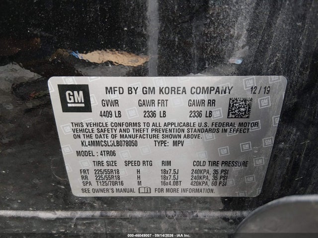 Buick Encore Gx Awd Preferred 2020 KL4MMCSL5LB078050 Image 8