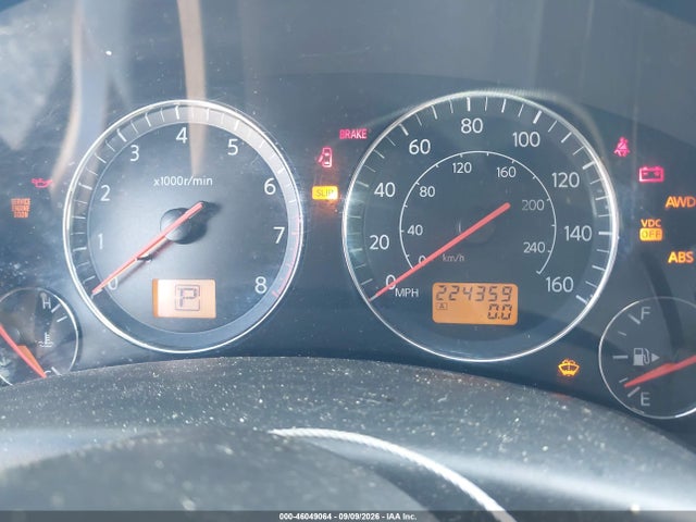 Aukcja sprzedaży 2003 Infiniti Fx45, vin: JNRBS08W43X001675, numer aukcji: 46049064