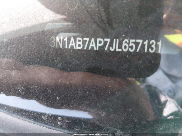 Продажа на аукционе авто 2018 Nissan Sentra Sv, vin: 3N1AB7AP7JL657131, номер лота: 46049096