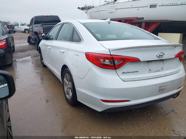 Auction sale of the 2016 Hyundai Sonata Se, vin: 5NPE24AFXGH307232, lot number: 46049152