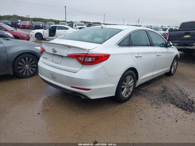 Auction sale of the 2016 Hyundai Sonata Se, vin: 5NPE24AFXGH307232, lot number: 46049152