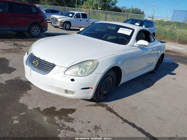 Продажа на аукционе авто 2003 Lexus Sc 430, vin: JTHFN48Y430046155, номер лота: 46049178