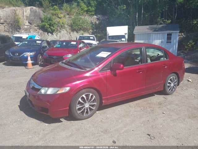 2010 Honda Civic Lx მანქანა იყიდება აუქციონზე, vin: 2HGFA1F54AH542863, აუქციონის ნომერი: 46049181