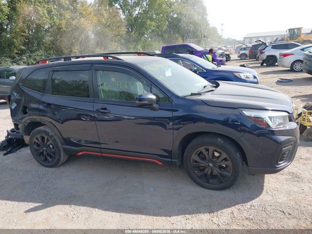 2019 Subaru Forester Sport მანქანა იყიდება აუქციონზე, vin: JF2SKAJC0KH535675, აუქციონის ნომერი: 46049205