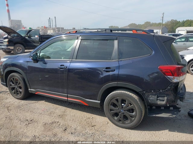 2019 Subaru Forester Sport მანქანა იყიდება აუქციონზე, vin: JF2SKAJC0KH535675, აუქციონის ნომერი: 46049205