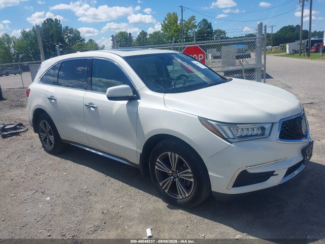2017 Acura Mdx მანქანა იყიდება აუქციონზე, vin: 5FRYD4H35HB019555, აუქციონის ნომერი: 46049237