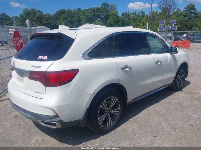 2017 Acura Mdx მანქანა იყიდება აუქციონზე, vin: 5FRYD4H35HB019555, აუქციონის ნომერი: 46049237
