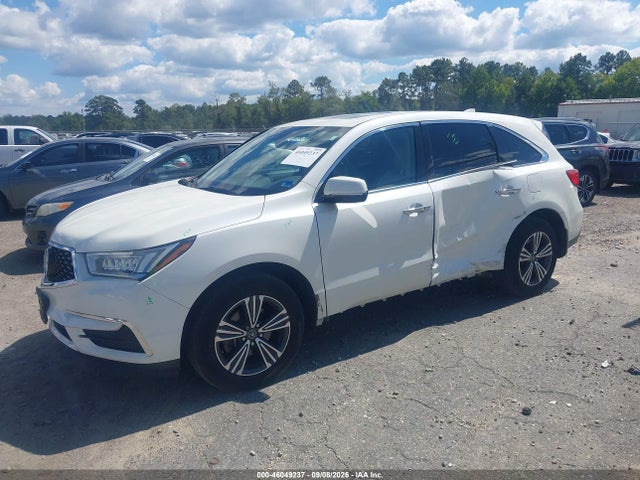 2017 Acura Mdx მანქანა იყიდება აუქციონზე, vin: 5FRYD4H35HB019555, აუქციონის ნომერი: 46049237