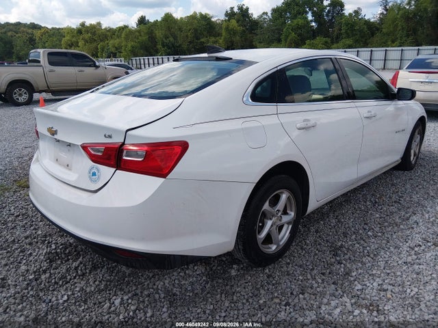 Продажа на аукционе авто 2016 Chevrolet Malibu Ls, vin: 1G1ZB5ST3GF185344, номер лота: 46049242