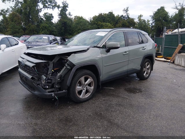 2021 Toyota Rav4 Hybrid Xle Premium მანქანა იყიდება აუქციონზე, vin: JTMB6RFV4MD038151, აუქციონის ნომერი: 46049258