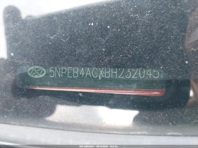 Aukcja sprzedaży 2011 Hyundai Sonata Gls, vin: 5NPEB4ACXBH232045, numer aukcji: 46049267