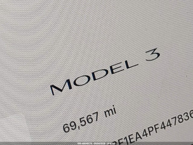 Aukcja sprzedaży 2023 Tesla Model 3 Rear-wheel Drive, vin: 5YJ3E1EA4PF447836, numer aukcji: 46049276