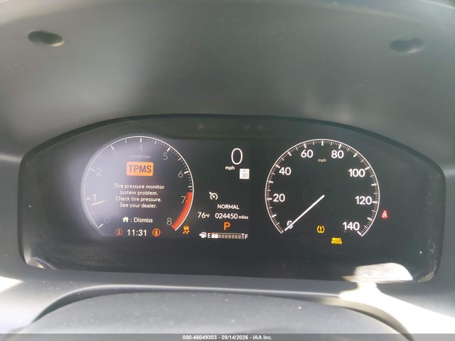 46049303 :رقم المزاد ، 3CZRZ2H31SM762609 vin ، 2025 Honda Hr-v Awd Lx مزاد بيع