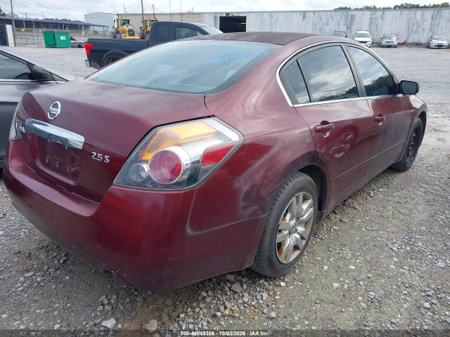 Продаж на аукціоні авто 2012 Nissan Altima 2.5 S, vin: 1N4AL2AP5CN510344, номер лоту: 46049306