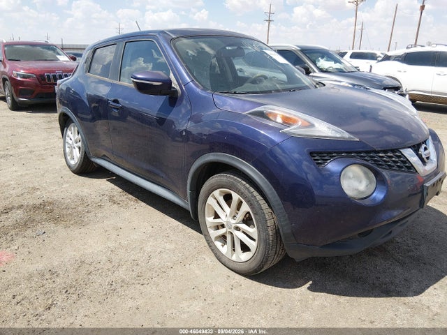 2015 Nissan Juke Sv მანქანა იყიდება აუქციონზე, vin: JN8AF5MV0FT565818, აუქციონის ნომერი: 46049433