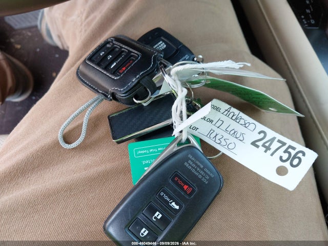 46049446 :رقم المزاد ، 2T2BZMCA3HC101038 vin ، 2017 Lexus Rx 350 مزاد بيع