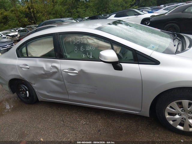 2012 Honda Civic Lx მანქანა იყიდება აუქციონზე, vin: 19XFB2F57CE009583, აუქციონის ნომერი: 46049468