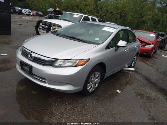 2012 Honda Civic Lx მანქანა იყიდება აუქციონზე, vin: 19XFB2F57CE009583, აუქციონის ნომერი: 46049468