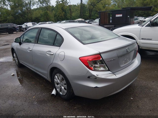 2012 Honda Civic Lx მანქანა იყიდება აუქციონზე, vin: 19XFB2F57CE009583, აუქციონის ნომერი: 46049468