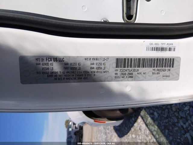 Aukcja sprzedaży 2018 Dodge Charger Police Awd, vin: 2C3CDXKT5JH189120, numer aukcji: 46049478