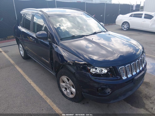 2016 Jeep Compass Latitude მანქანა იყიდება აუქციონზე, vin: 1C4NJCEA6GD734179, აუქციონის ნომერი: 46049597