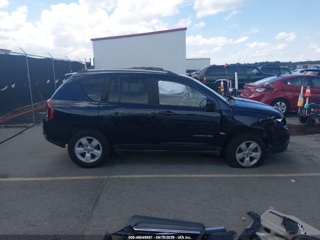 2016 Jeep Compass Latitude მანქანა იყიდება აუქციონზე, vin: 1C4NJCEA6GD734179, აუქციონის ნომერი: 46049597