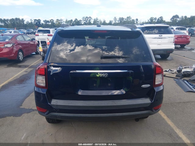 2016 Jeep Compass Latitude მანქანა იყიდება აუქციონზე, vin: 1C4NJCEA6GD734179, აუქციონის ნომერი: 46049597