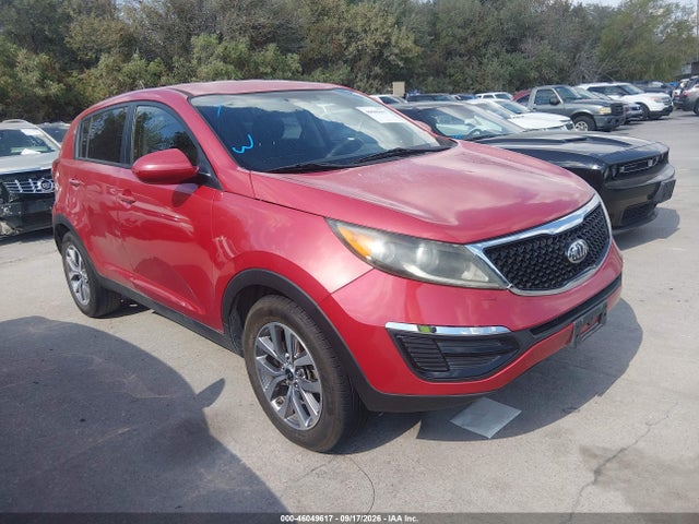 Auction sale of the 2015 Kia Sportage Lx, vin: KNDPB3AC6F7671241, lot number: 46049617