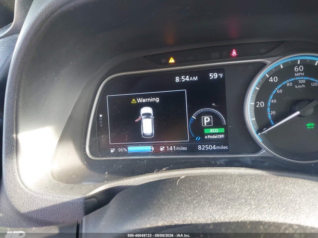 Продаж на аукціоні авто 2018 Nissan Leaf Sl, vin: 1N4AZ1CP1JC300337, номер лоту: 46049723