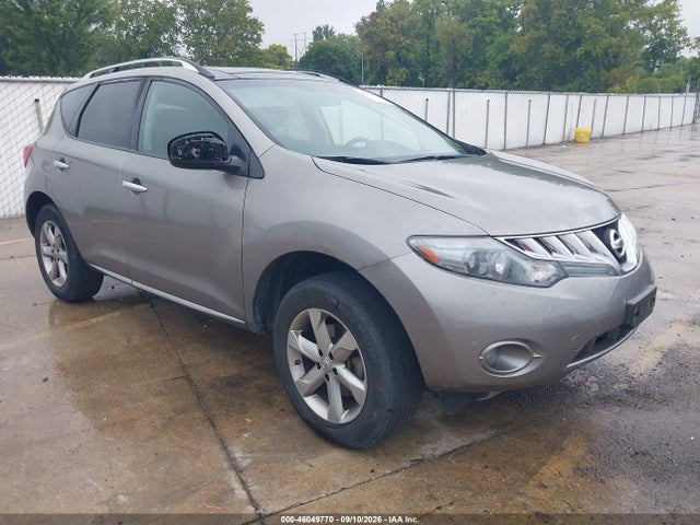 2010 Nissan Murano Sl მანქანა იყიდება აუქციონზე, vin: JN8AZ1MW5AW136836, აუქციონის ნომერი: 46049770