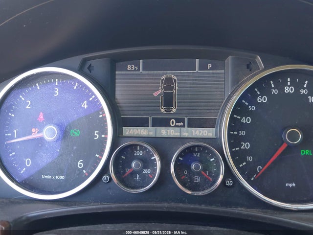 2009 Volkswagen Touareg 2 V6 Tdi მანქანა იყიდება აუქციონზე, vin: WVGFM77L59D036758, აუქციონის ნომერი: 46049825