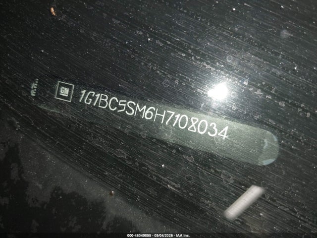 Продаж на аукціоні авто 2017 Chevrolet Cruze Ls Auto, vin: 1G1BC5SM6H7108034, номер лоту: 46049855