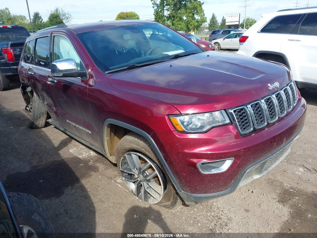 46049875 :رقم المزاد ، 1C4RJFBG6JC492485 vin ، 2018 Jeep Grand Cherokee Limited 4x4 مزاد بيع