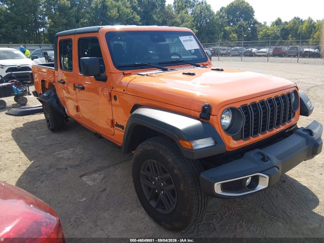 2025 Jeep Gladiator Sport S მანქანა იყიდება აუქციონზე, vin: 1C6PJTAG4SL526956, აუქციონის ნომერი: 46049881