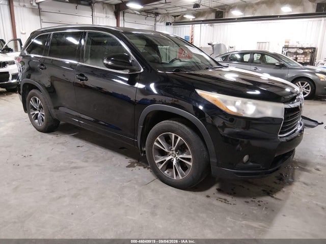 46049919 :رقم المزاد ، 5TDJKRFHXGS297074 vin ، 2016 Toyota Highlander Xle V6 مزاد بيع