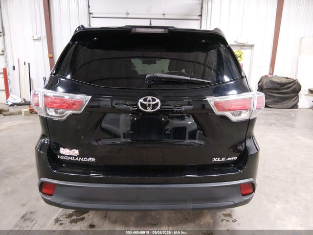 46049919 :رقم المزاد ، 5TDJKRFHXGS297074 vin ، 2016 Toyota Highlander Xle V6 مزاد بيع