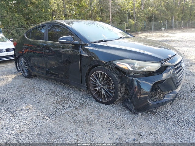 Продажа на аукционе авто 2018 Hyundai Elantra Sport, vin: KMHD04LB4JU498652, номер лота: 46049927