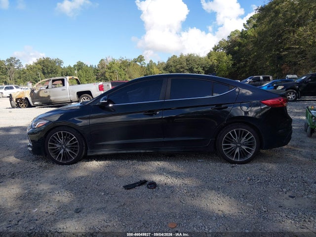 Продажа на аукционе авто 2018 Hyundai Elantra Sport, vin: KMHD04LB4JU498652, номер лота: 46049927